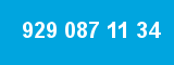 929 087 11 34